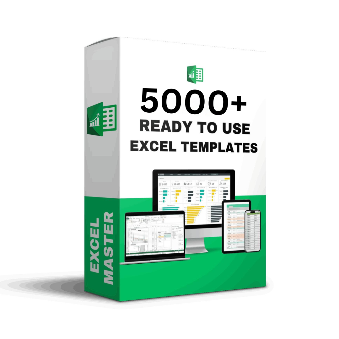 5000 Excel Templates