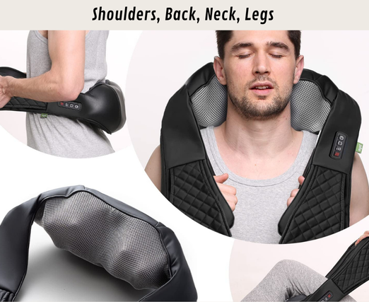 HeatWave Back & Shoulder Massager