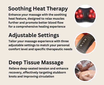 HeatWave Back & Shoulder Massager