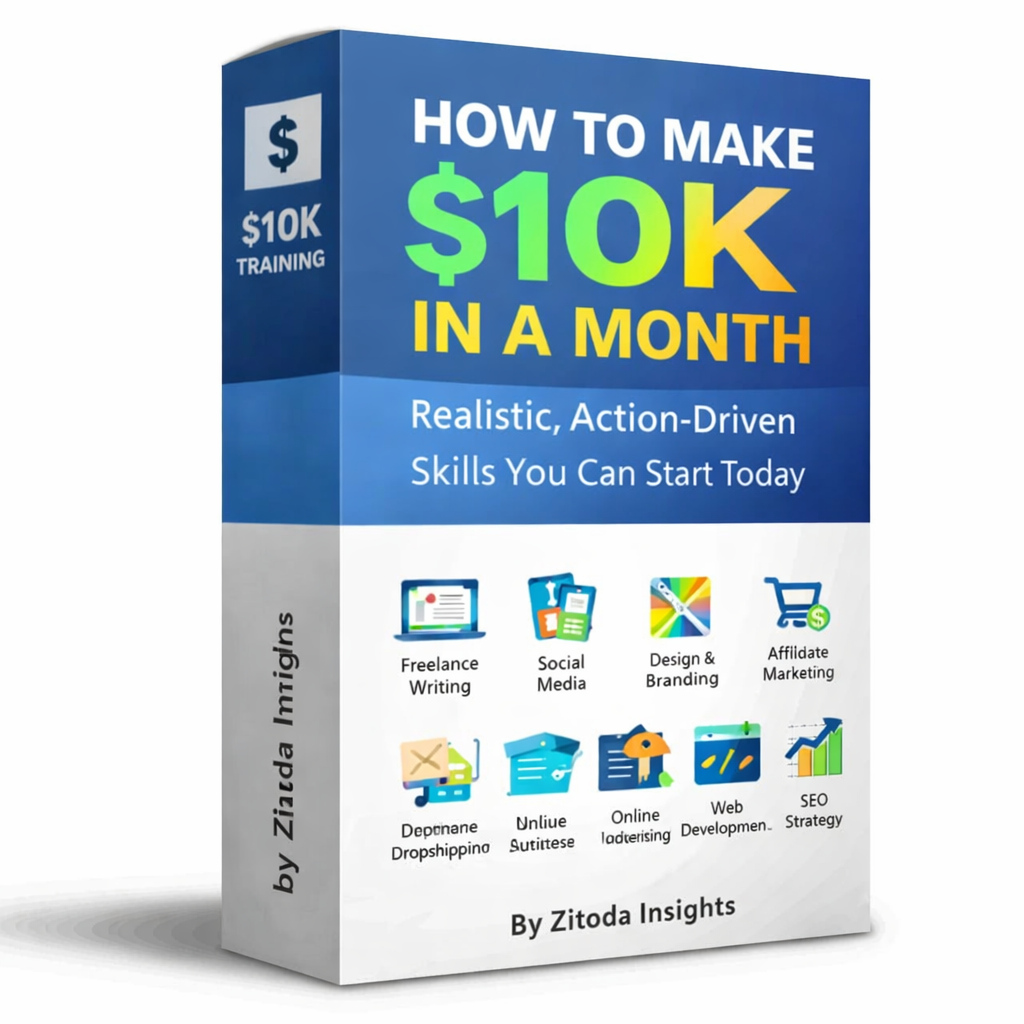 Ebook - How to Make $10,000 in a Month