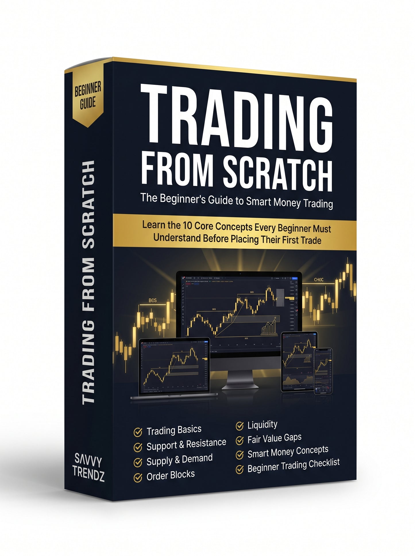 Trading From Scratch | Beginner Smart Money Trading eBook PDF