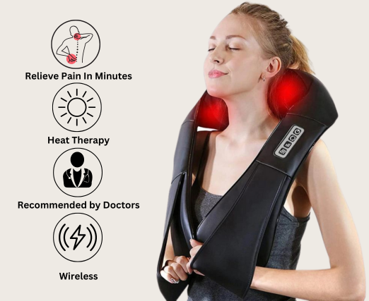 HeatWave Back & Shoulder Massager