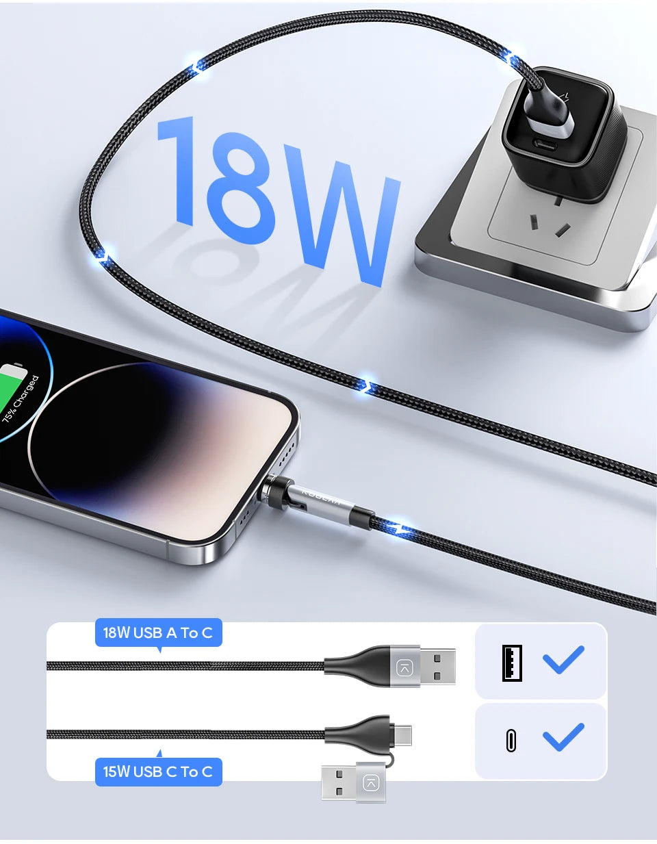 6 in 1 Magnetic Charger,